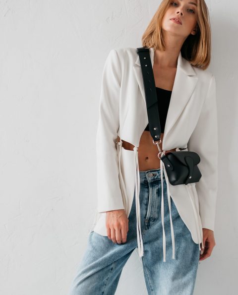 Кожаная женская сумка VEZZE C00987