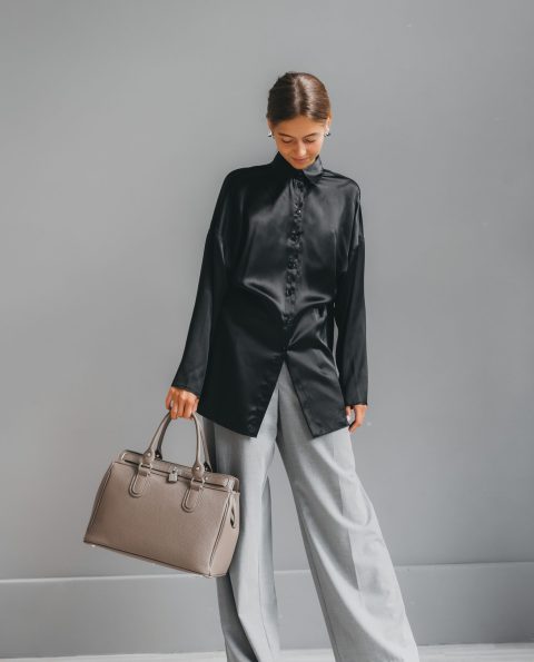 Кожаная женская сумка VEZZE C00877