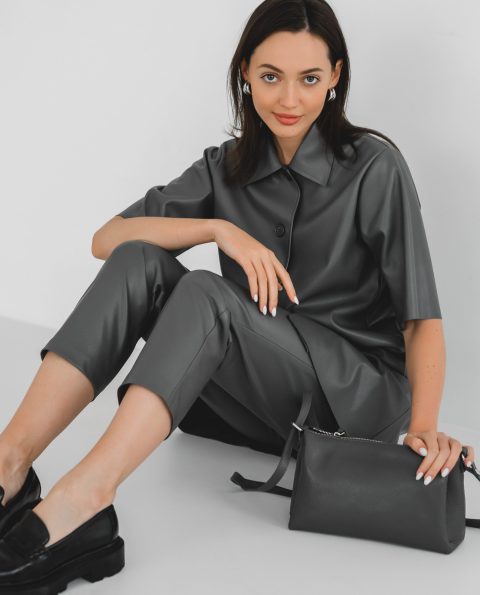 Кожаная женская сумка VEZZE C00917