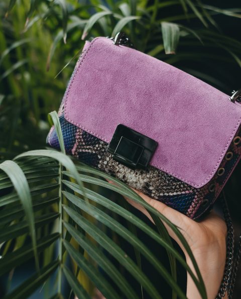 Кожаная женская сумка VEZZE C001042