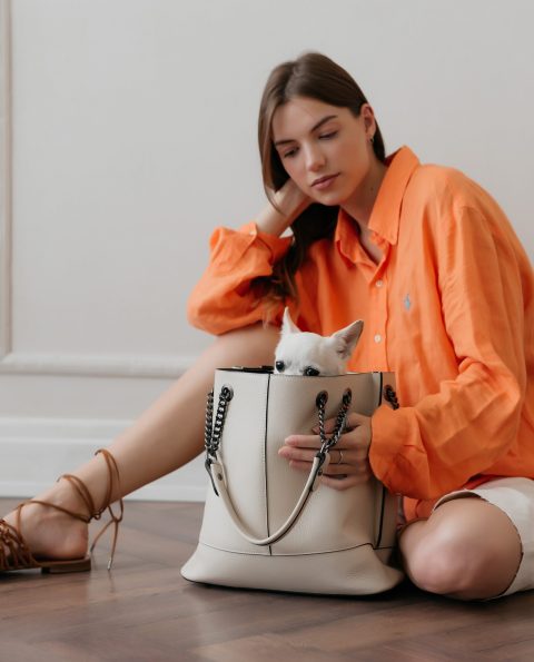 Кожаная женская сумка VEZZE C001026