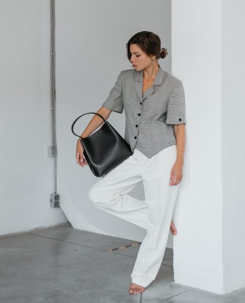 Кожаная женская сумка VEZZE C001031