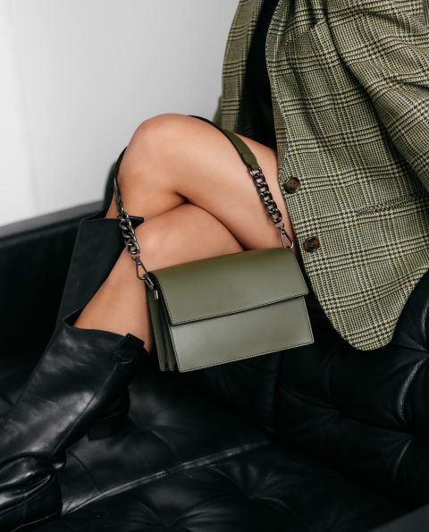 Кожаная женская сумка VEZZE C001053