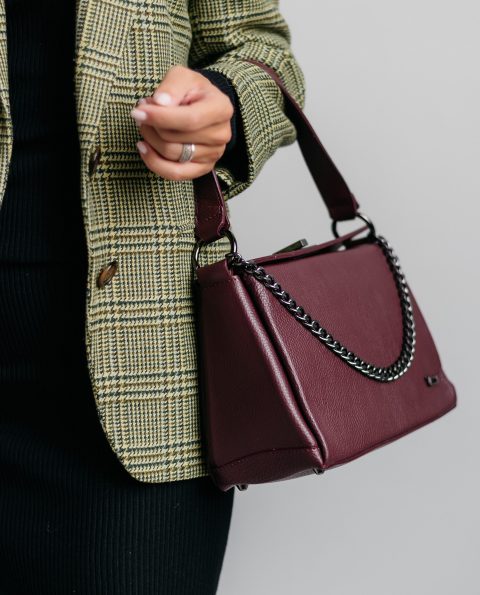 Кожаная женская сумка VEZZE C001047