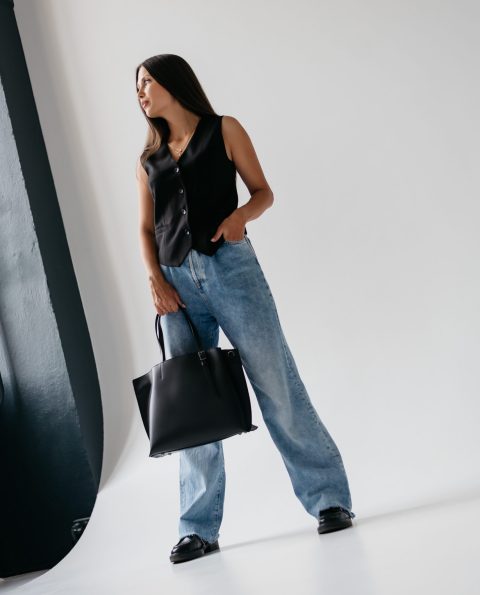 Кожаная женская сумка VEZZE C001051