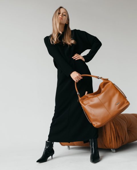 Кожаная женская сумка VEZZE C001060