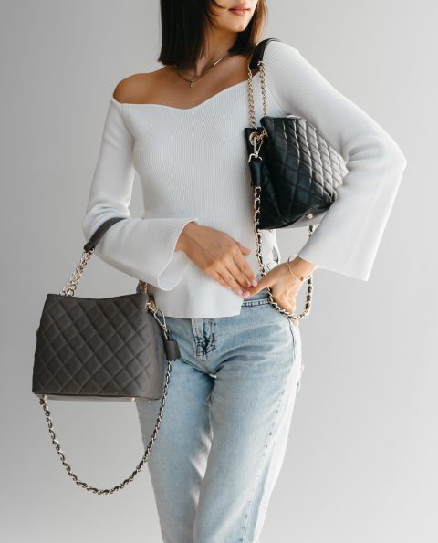 Кожаная женская сумка VEZZE C00799