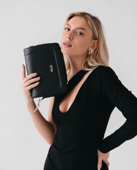 Кожаная женская сумка VEZZE C0041N