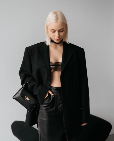 Кожаная женская сумка VEZZE C0099N