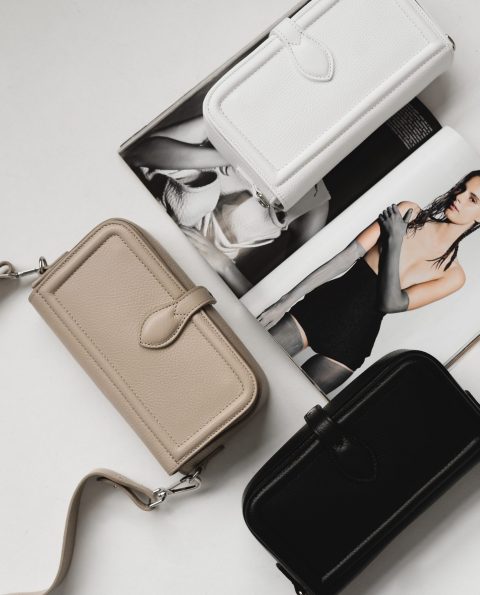 Кожаная женская сумка VEZZE C00948