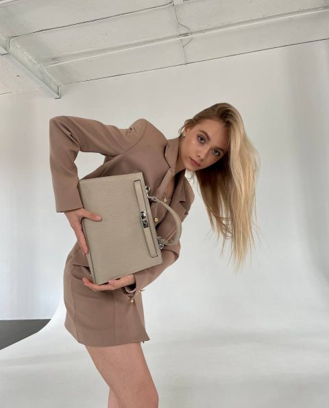 Кожаная женская сумка VEZZE C0033N