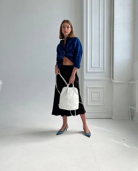 Кожаный женский рюкзак VEZZE C001007