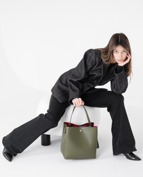 Кожаная женская сумка VEZZE C00510