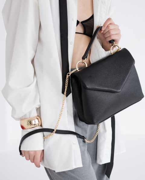 Кожаная женская сумка VEZZE C00886