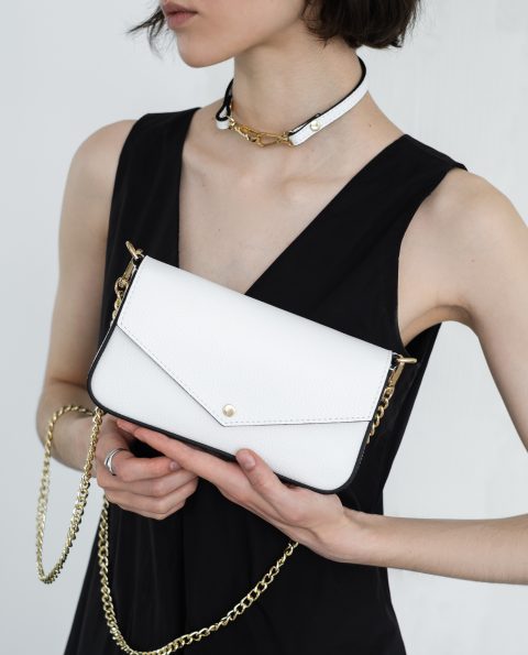 Кожаная женская сумка VEZZE C0084N