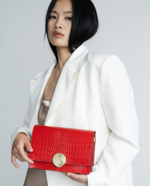 Кожаная женская сумка VEZZE C0098N