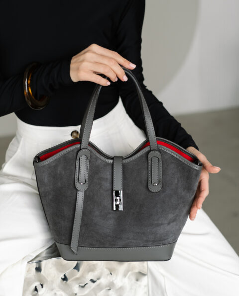 Замшевая женская сумка VEZZE C00437N