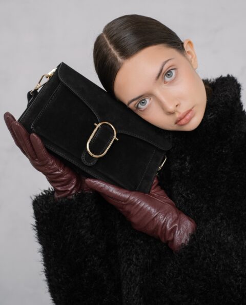 Замшевая женская сумка VEZZE C00460N