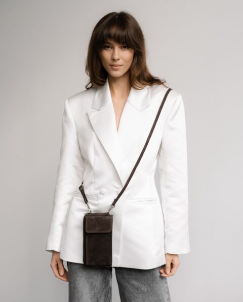 Замшевая женская сумка VEZZE C00455N